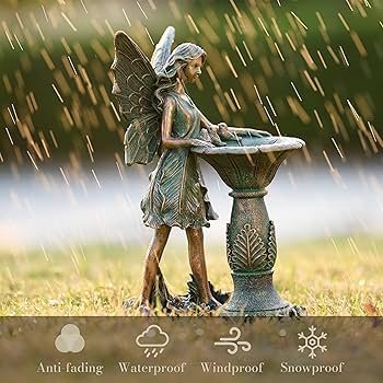 Amazon.com: TERESA'S COLLECTIONS Fairy Garden Statues with
